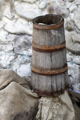 Naklejka premium Holzfass