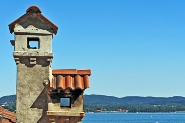 Comignoli o camini sul Lago Maggiore, Piemonte