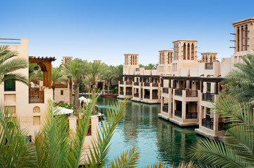 Obraz premium The old district of Dubai, Madinat Jumeirah