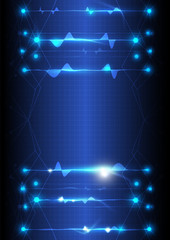 abstract connect electricity