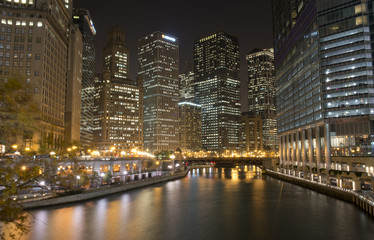 Fototapeta na wymiar Chicago skyline