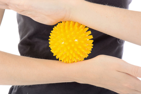 Ergotherapie mit Igelball