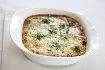 Meat and Cheese Lasagna