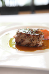 Fototapeta na wymiar Filet mignon beef steak