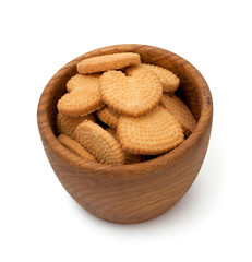 biscuits isolated on white