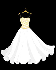 wedding dress