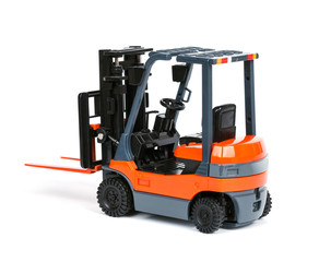 Loader isolated on a white