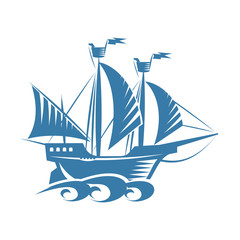 Retro ship