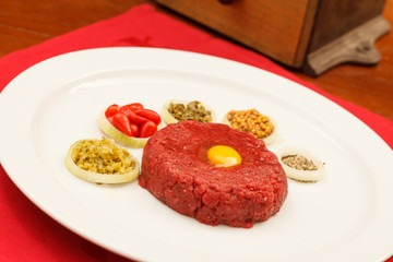 tartare on dish