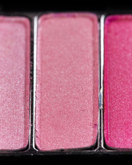 Pink eye shadows