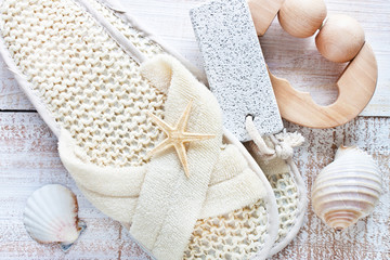 Wellness - cosmetics - foot care