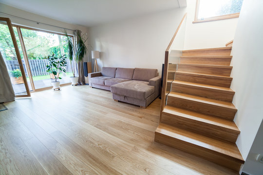 Inside modern house