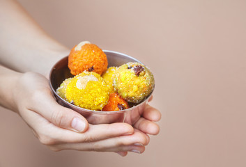 Indian sweets ladu