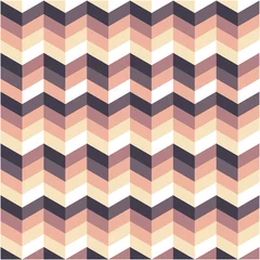 Stof per meter Zigzag abstracte geometrische patroonachtergrond