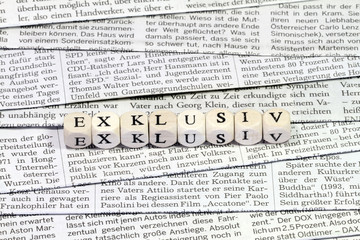 Obraz premium Exklusivität