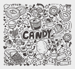 doodle candy elements