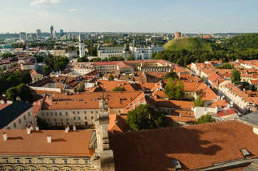 Fototapeta premium Lithuania. Vilnius Old Town in the summer