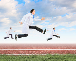 Running doctors