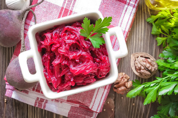 Beet salad
