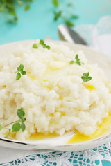 Rice with oregano