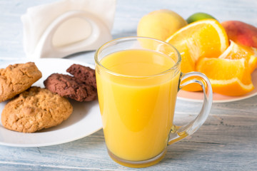 Fresh orange juice
