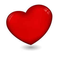 heart 3d vector icon