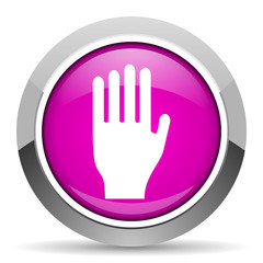 Fototapeta premium stop icon