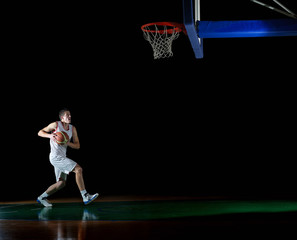 basketball player in action
