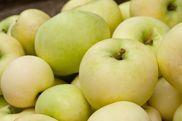 Green apples