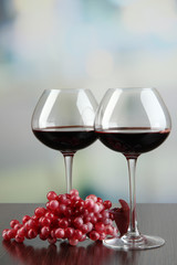Wine tasting in restaurant