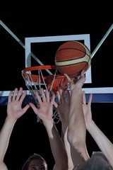 basketball player in action