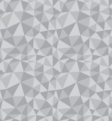 Triangles, Abstract Vector Seamless Pattern.