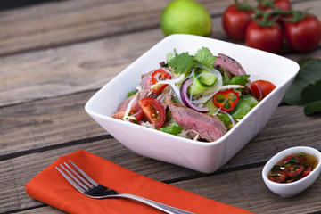 Thai beef salad