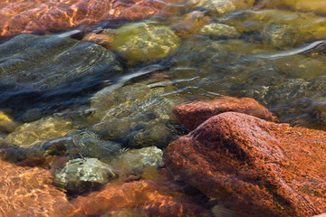 Steine im Wasser 3