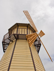 Wind Turbine on farm
