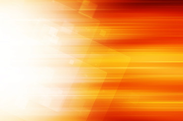 Obraz premium abstract orange technology background