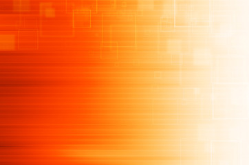 orange technology abstract background