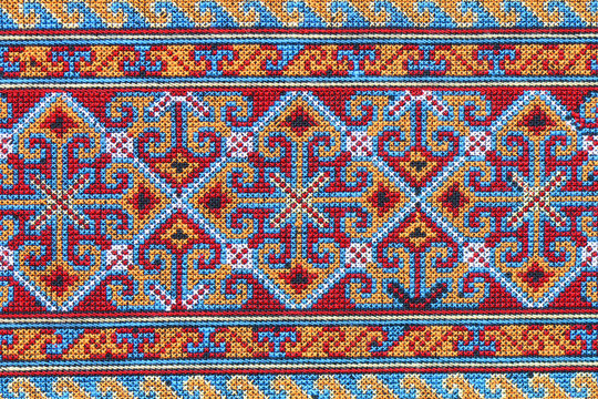 Embroidery Texture Pattern