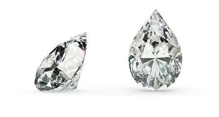 Pear Cut Diamond - 55138623