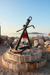 Obraz premium Big monument of archor in Vodice