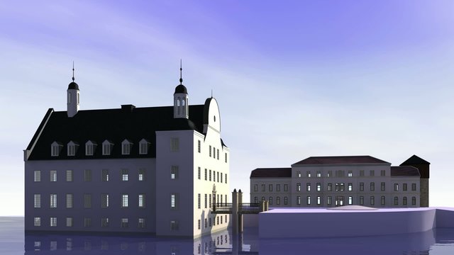 Borbeck Water Castle, cultural centre, museum, Essen