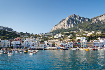 Fototapeta na wymiar Capri, Marina Grande