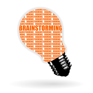 gluehbirne retro brainstorming I