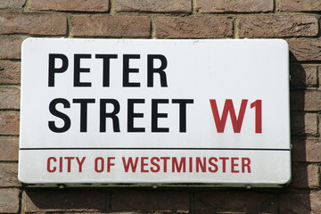 Peter Street a Famous Address in London
