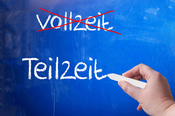 Vollzeit - Teilzeit