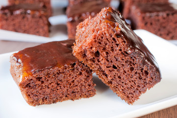 Fresh brownies