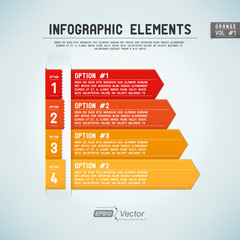 Detailed colorful infographic elements