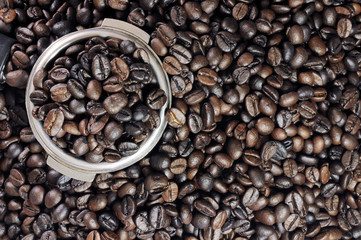 coffee beans for background