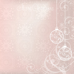 Christmas Background. Abstract Vector Illustration