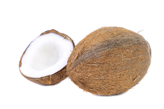 Half and safe coconut.